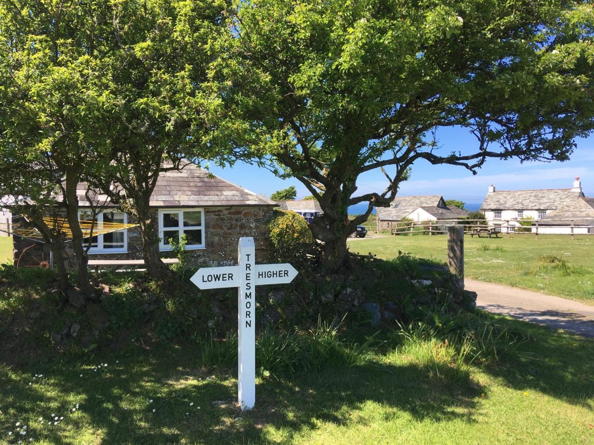 Bed and Breakfast Higher Tresmorn Farm Crackington Haven Exterior foto