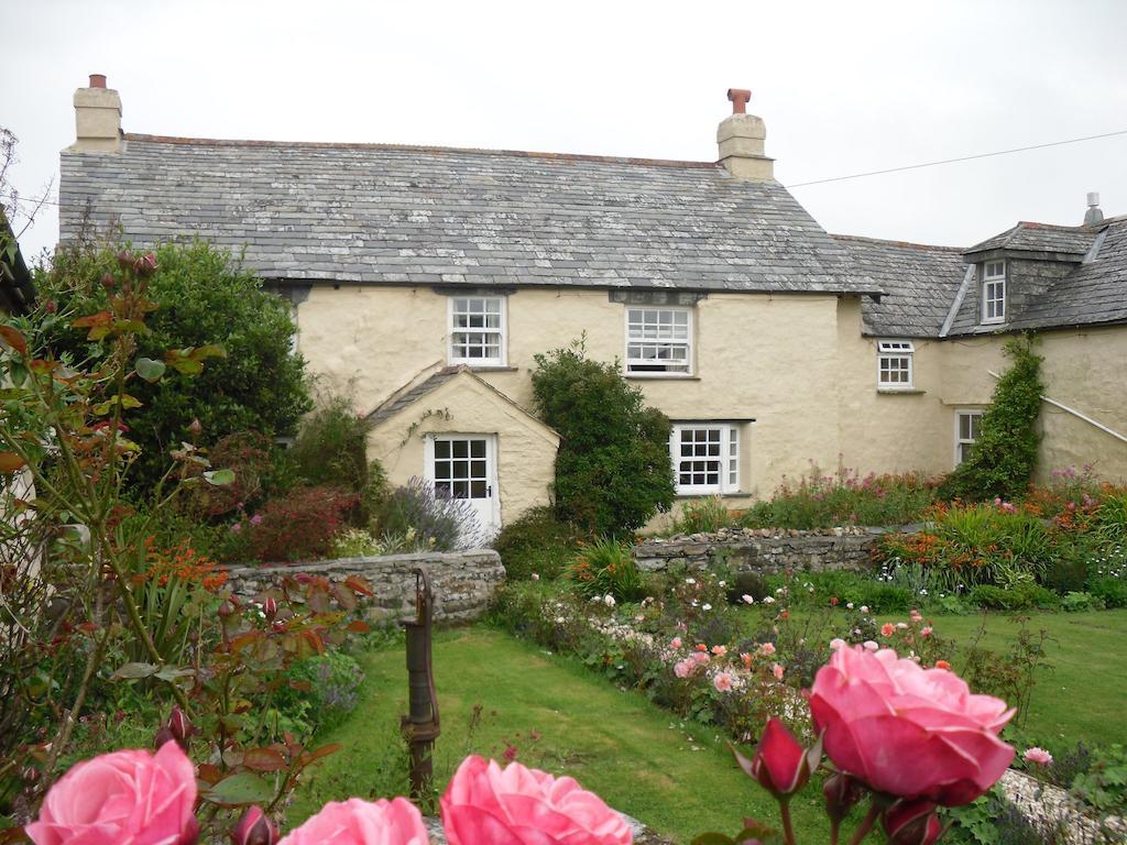 Bed and Breakfast Higher Tresmorn Farm Crackington Haven Exterior foto